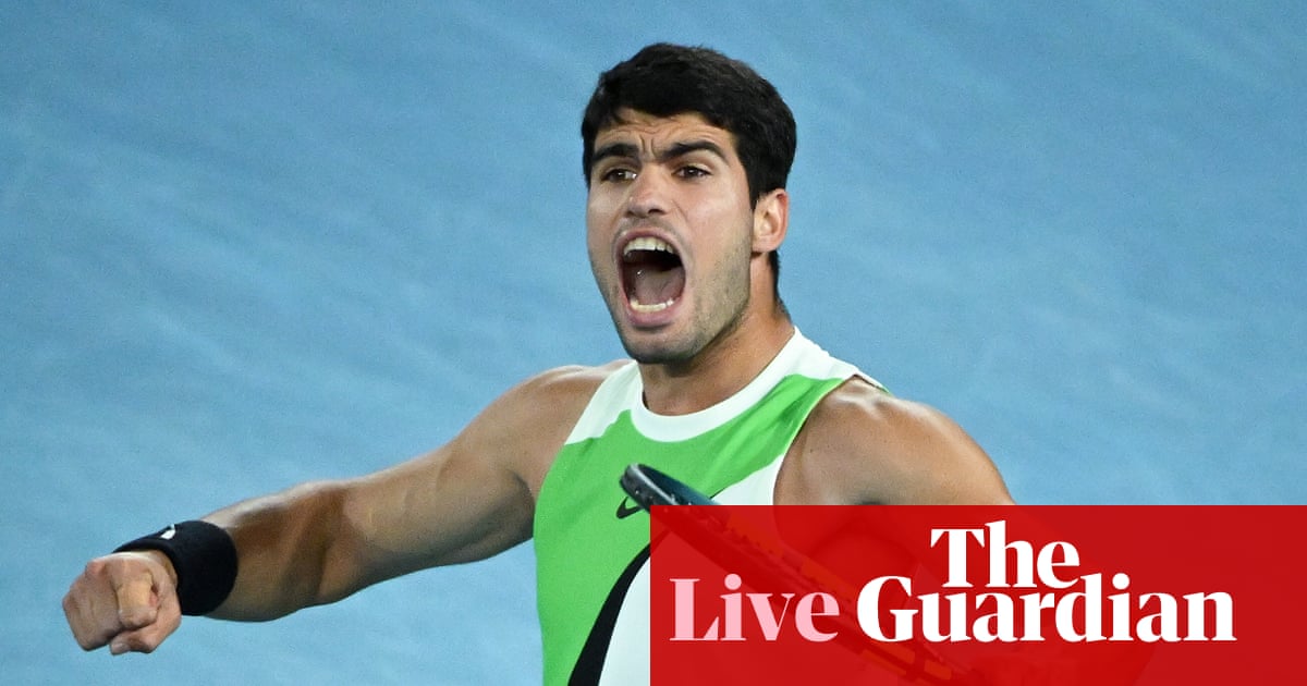 Carlos Alcaraz beats Novak Djokovic to complete career grand slam: Australian Open 2026 men’s singles final – live | Australian Open 2026