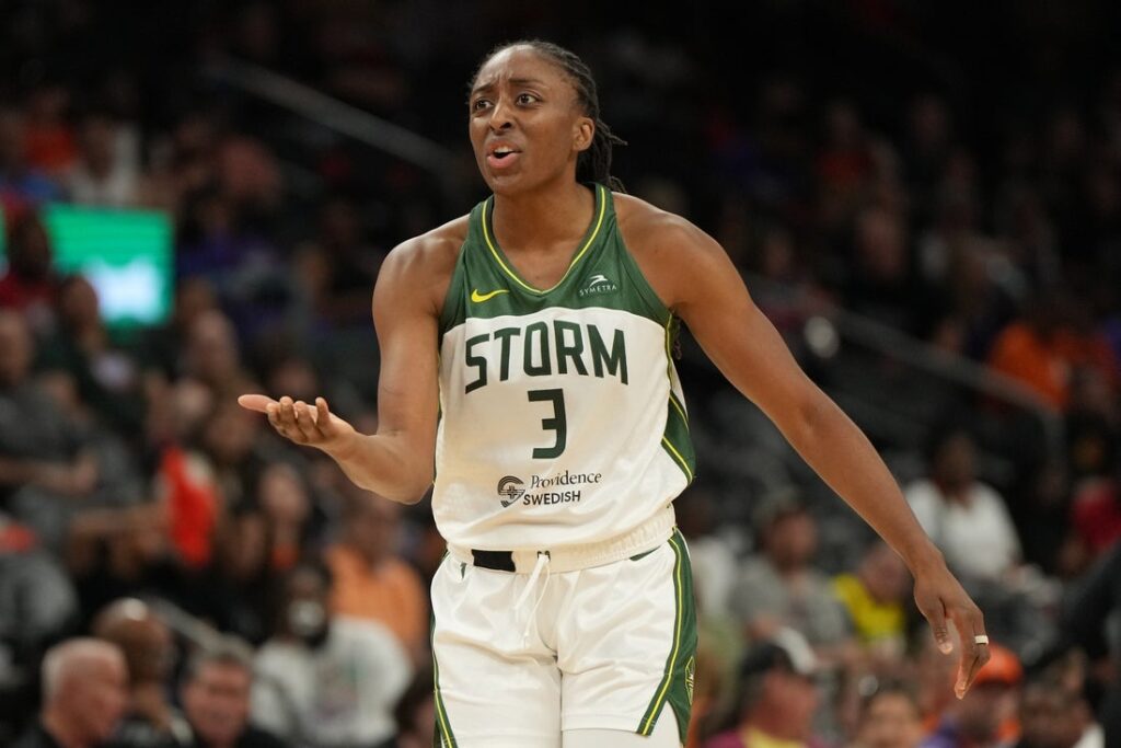 Nneka Ogwumike react