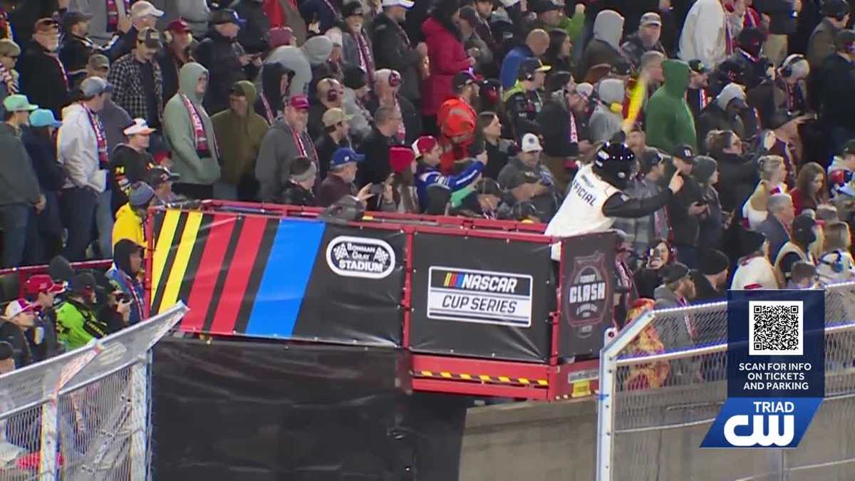 NASCAR officials hold media briefing ahead of Cook Out Clash