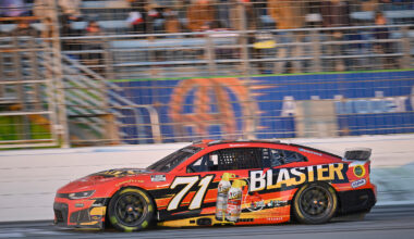 Credit: #71: Michael McDowell, Spire Motorsports, B'laster Chevrolet Camaro