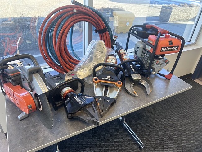 Police arrest three males following “Jaws of Life” break-and-enters