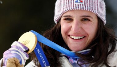 Biathlete who stole from team-mate wins second Olympic gold