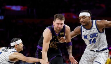 Luka hesitates, LeBron misses on the last possession of a rough homestand for the slumping Lakers
