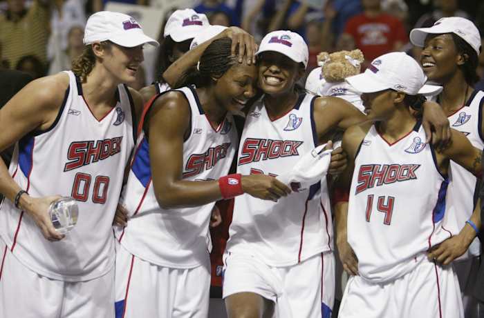 Detroit Pistons to honor 2006 WNBA champion Detroit Shock during Women’s Empowerment Game