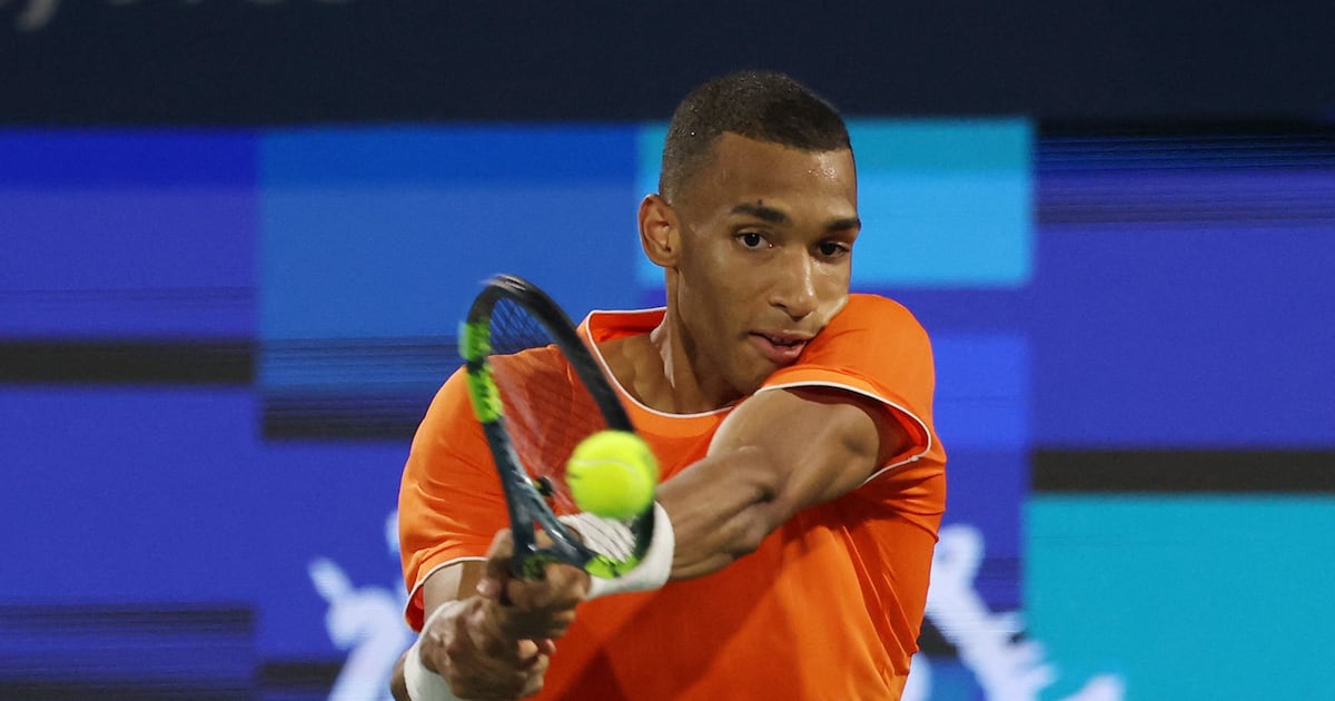 Dubai tennis: Wins for top seed Felix Auger-Aliassime and Britain's Jack Draper