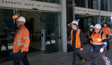 Australia's central bank raises interest rate to 3.85% after 3 cuts