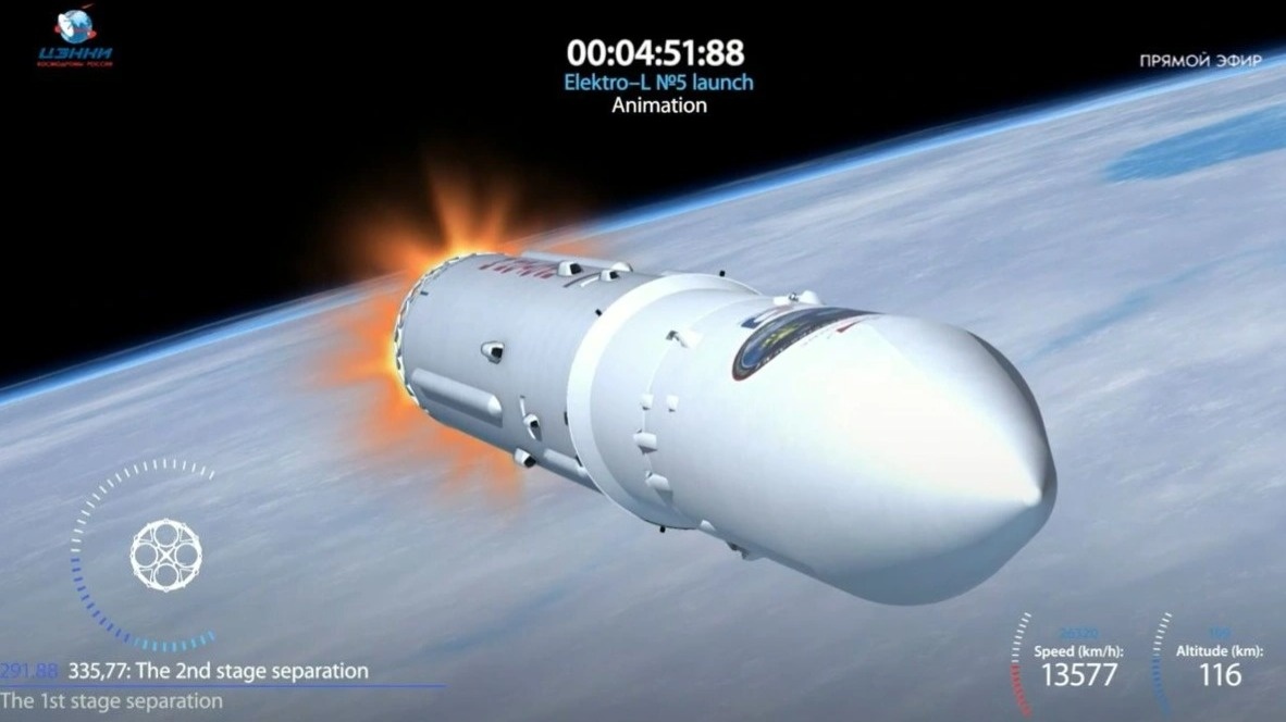 Proton-M rocket with weather satellite successfully launched from Kazakhstan's Baikonur