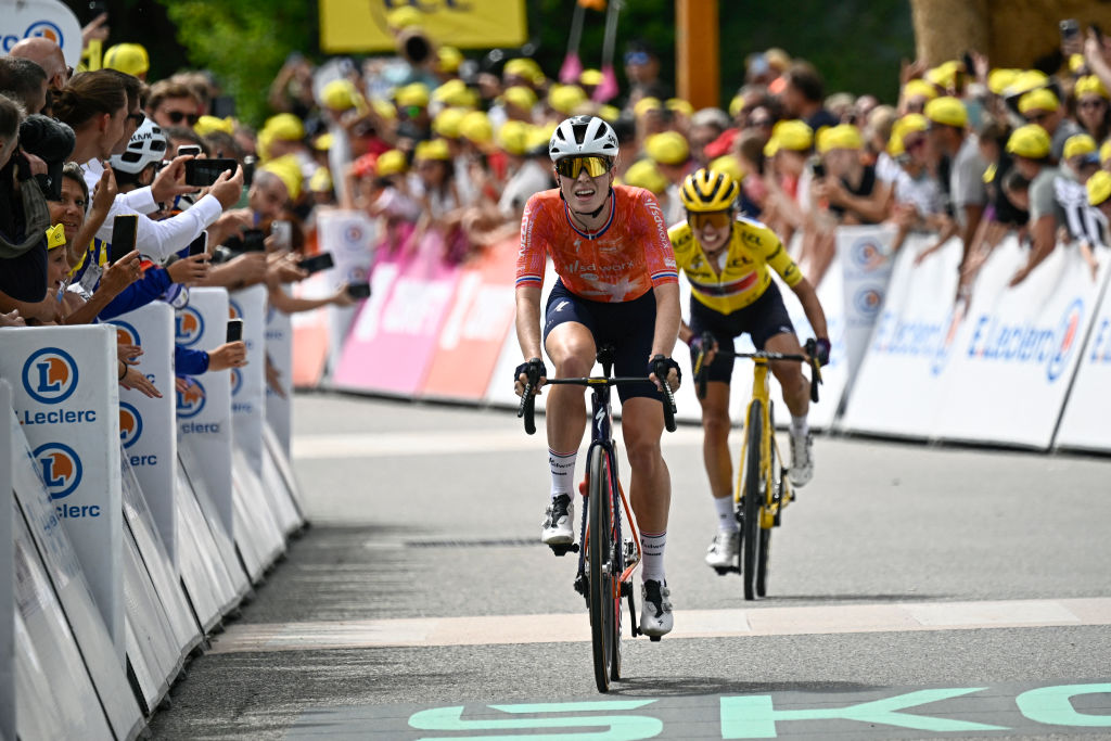 Vollering and Niewiadoma Tour de France Femmes 2024 stage 7