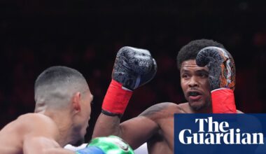 Shakur Stevenson: ‘I picked him apart’ after López clinic as Benn crashes ring | Boxing