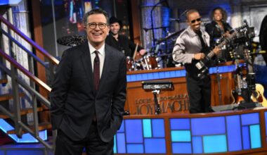 The Late Show’s Stephen Colbert Goes Live For The Last Time After SOTU
