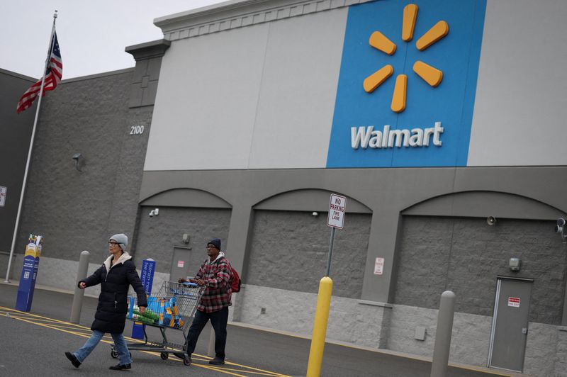 Walmart, economic data await investors confronting AI 'whack-a-mole'