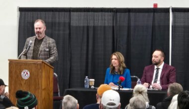 Questions on separatism and health care have been brought to Premier and MLA Smith and MLA Wright