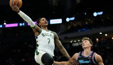 Kevin Porter Jr., Bobby Portis and Ryan Rollins power Milwaukee Bucks to win over Miami Heat
