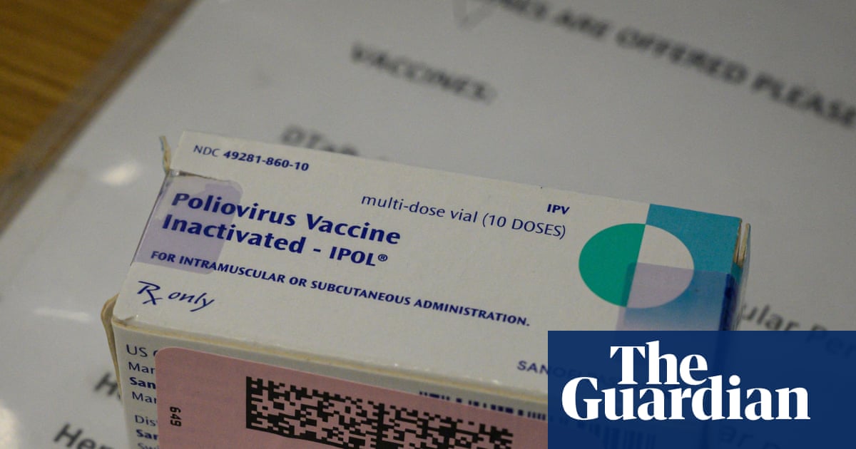 Fears of polio resurgence as US vaccine adviser questions need for childhood shots | US healthcare