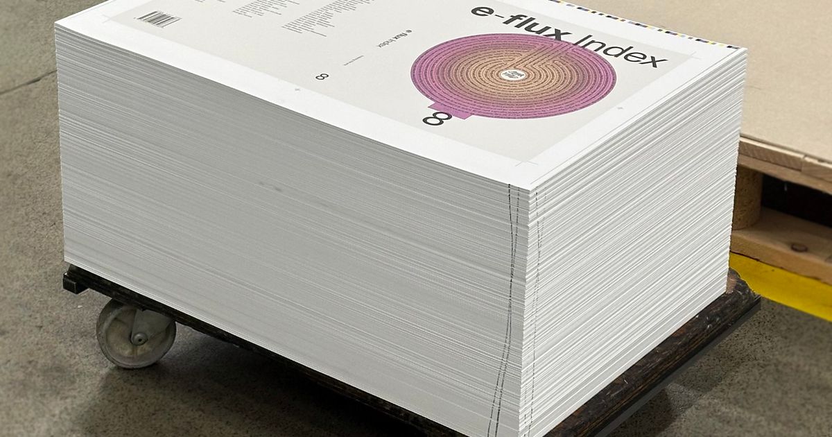 Launch of Index #8 - Announcements