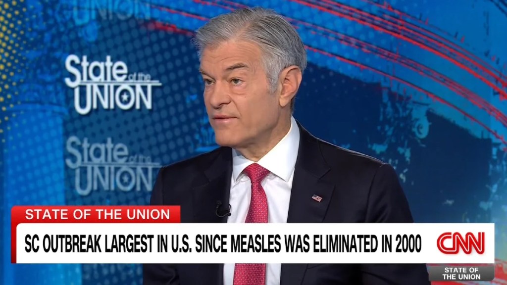 Dr. Oz Urges Americans to ‘Take the Vaccine, Please’ in Response to Recent Measles Outbreaks