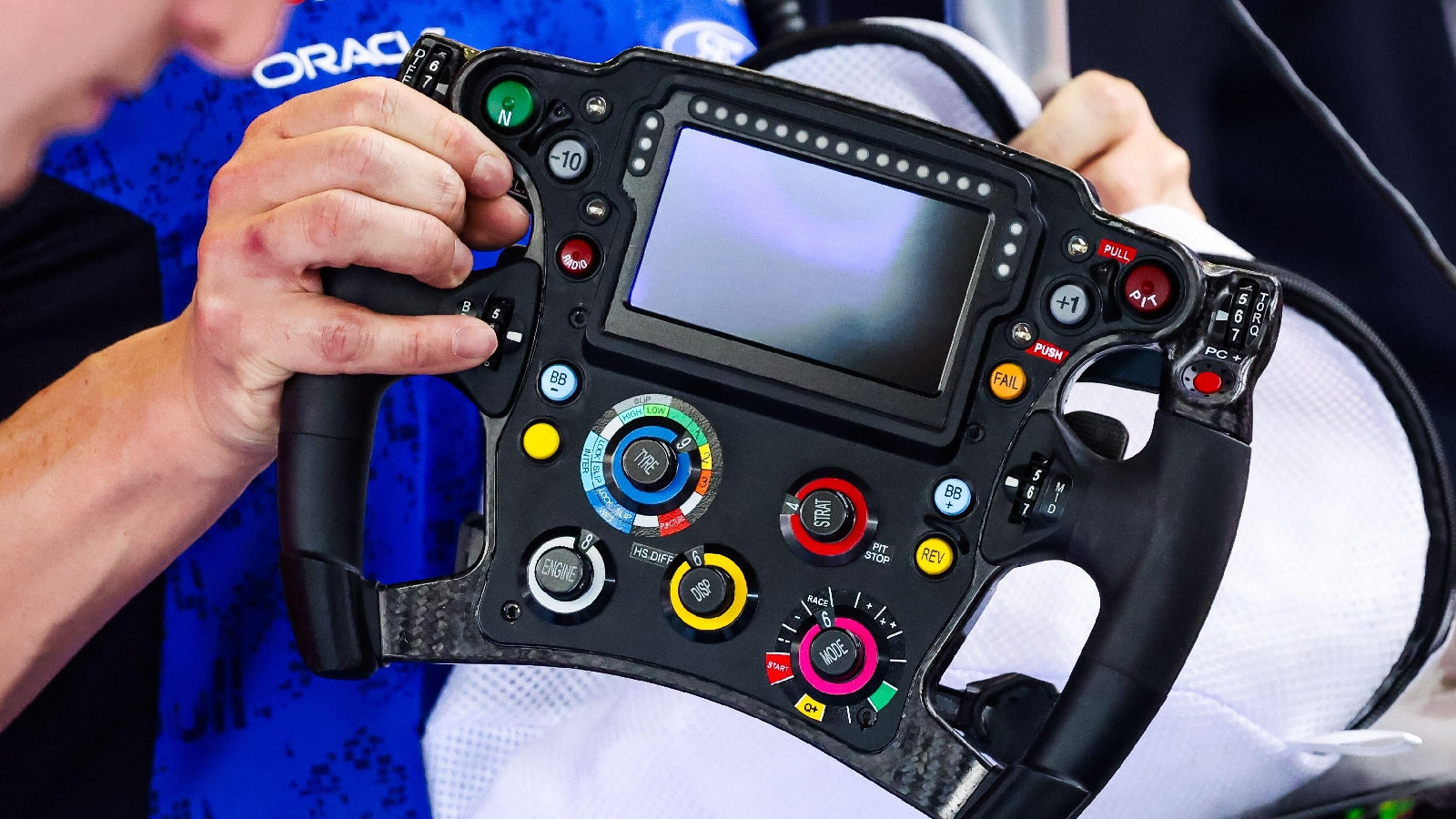 Red Bull RB22 steering wheel