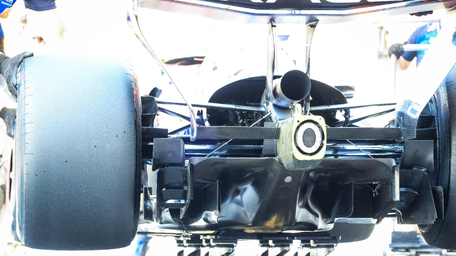 Red Bull RB22 diffuser