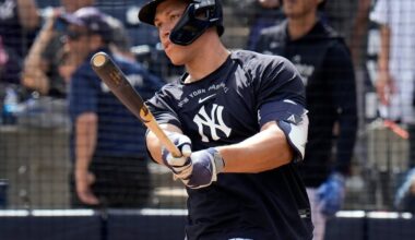 New York Yankees slugger Aaron Judge hits 2 HRs in spring debut