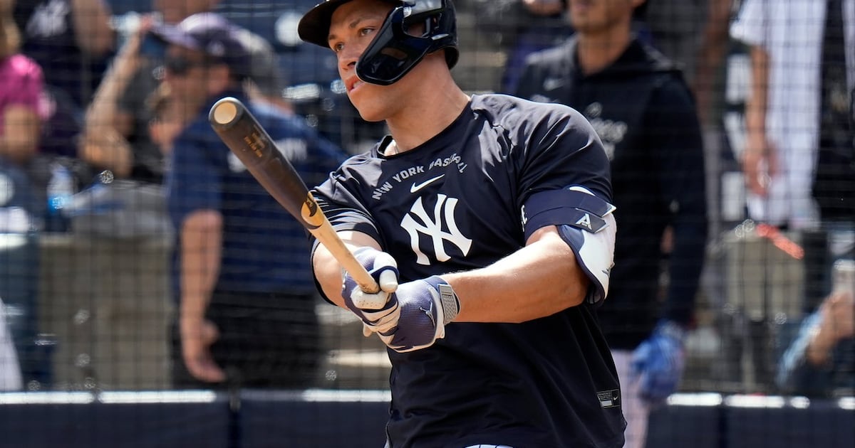 New York Yankees slugger Aaron Judge hits 2 HRs in spring debut