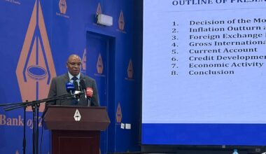 Zambia cuts interest rate to 13.5% as inflation falls faster than expected