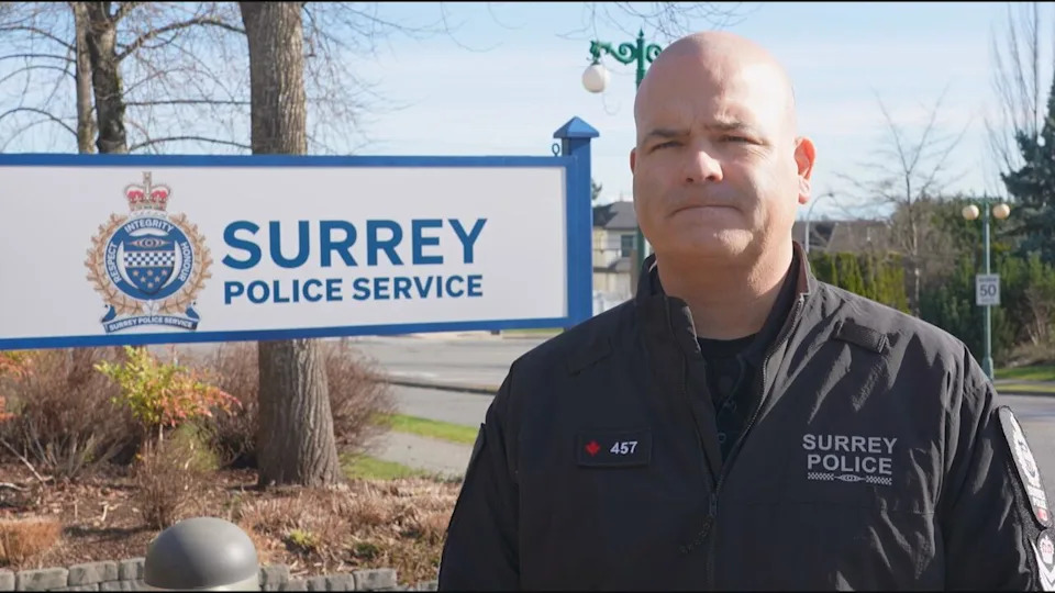 Staff Sgt. Lindsey Houghton with the Surrey Police Service (SPS) advised seniors to keep their distance from strangers and not walk alone, if possible.