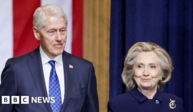 Bill and Hillary Clinton to testify in Congressional Epstein probe - BBC