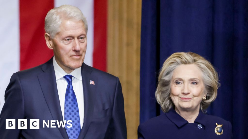Bill and Hillary Clinton to testify in Congressional Epstein probe - BBC