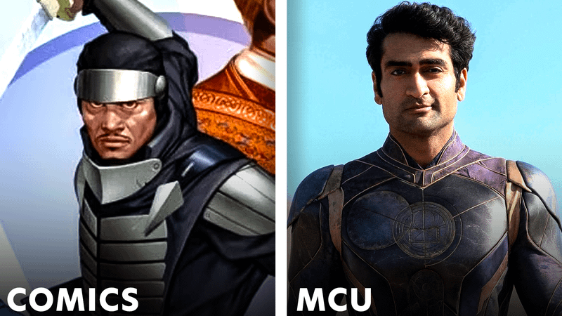 Kingo in Marvel comics vs the MCU.