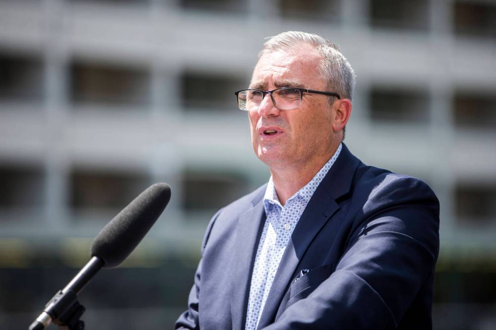 MIKAELA MACKENZIE / FREE PRESS FILES
President and CEO of the Manitoba Chamber of Commerce Chuck Davidson