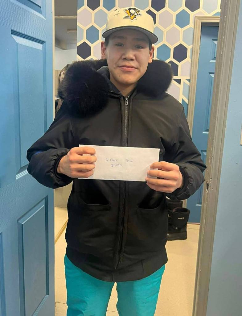 Josiah Nagiyak takes top spot and $300 in prize money at Arviat&rsquo;s first online PUGB tournament on Jan. 23. Photo courtesy Jolene Curley