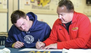 Former Notre Dame Cougars football player Jacob Plamondon has re-signed with the Edmonton Elks, of the Canadian Football League. (Black Press file photo)