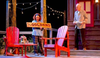 Actors Eileen Barrett and Peter Anderson in the Arts Club Theatre Company production of &ldquo;The Golden Anniversaries,&rdquo; touring B.C. from February to April 2026. (Photo: artsclub.com)