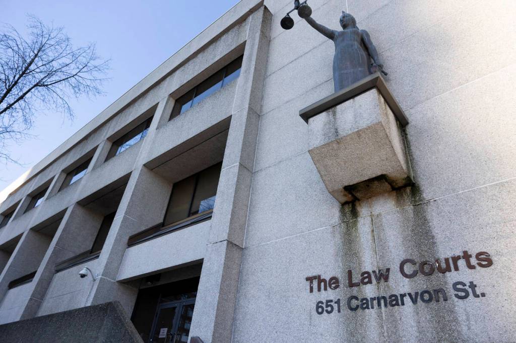 He is scheduled to appear in New Westminster Supreme Court (pictured) next Thursday (Feb. 26) to set a sentencing date. (FILE: Anna Burns/ Surrey Now-Leader)