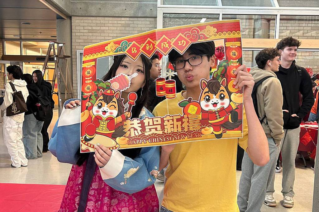 North Surrey Secondary celebrated the Lunar New Year on Feb. 17 (North Surrey Secondary PASA/Contributed to Peace Arch News)