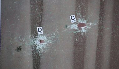 Kap&rsquo;s Café in Surrey was shot at three times in what police said were all extortion-related. Surrey Police said there have been 53 reported extortions, 11 shots fired and 31 victims (17 repeat) in Surrey this year. (1st Due Media/ Contributed to Surrey Now-Leader)