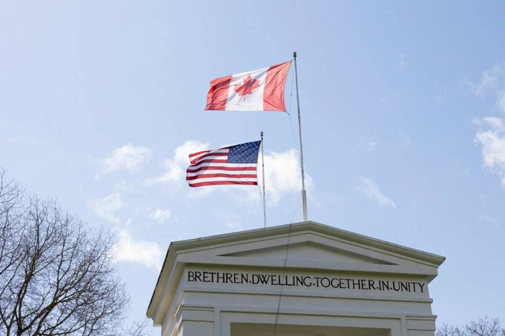 The Peace Arch marks the border between Canada and the U.S. – a border many are still crossing for practical and personal reasons, this writer says. (Anna Burns/Black Press Media files)
