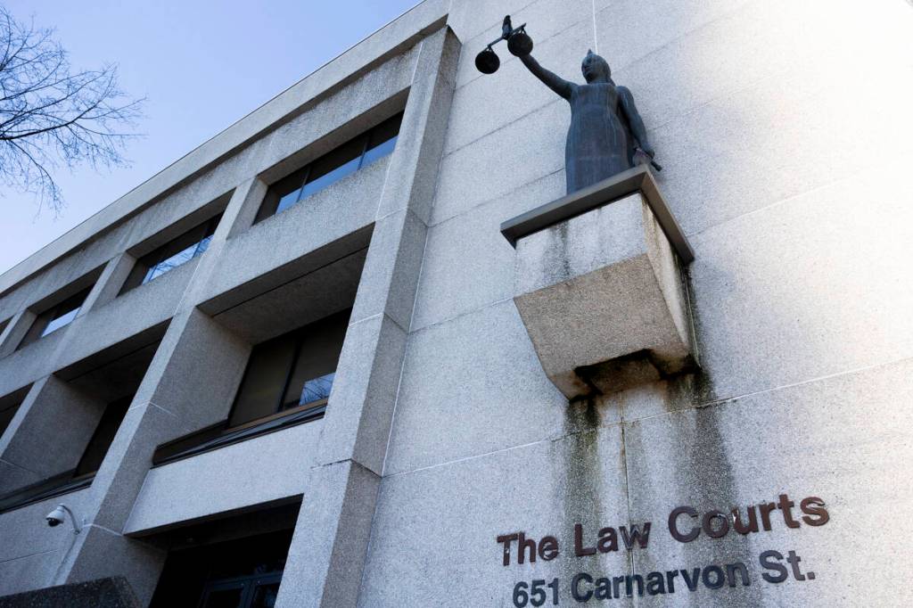 The B.C. Supreme Court building in New Westminster. A B.C. Supreme Court judge has upbraided Surrey police for an &lsquo;inexplicable&rsquo; failure to properly investigate the contents of a cellphone in connection with a 2024 shooting. (Anna Burns/Surrey Now-Leader files)