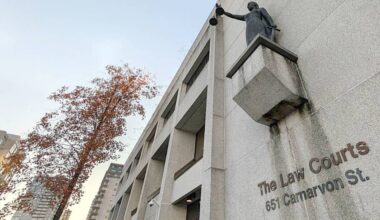 Leonard Krekic&rsquo;s trial, held at BC Supreme Court in New Westminster, concluded on Feb. 13, 2026. A decision is anticipated in April. (Neil Corbett/Black Press Media file photo)