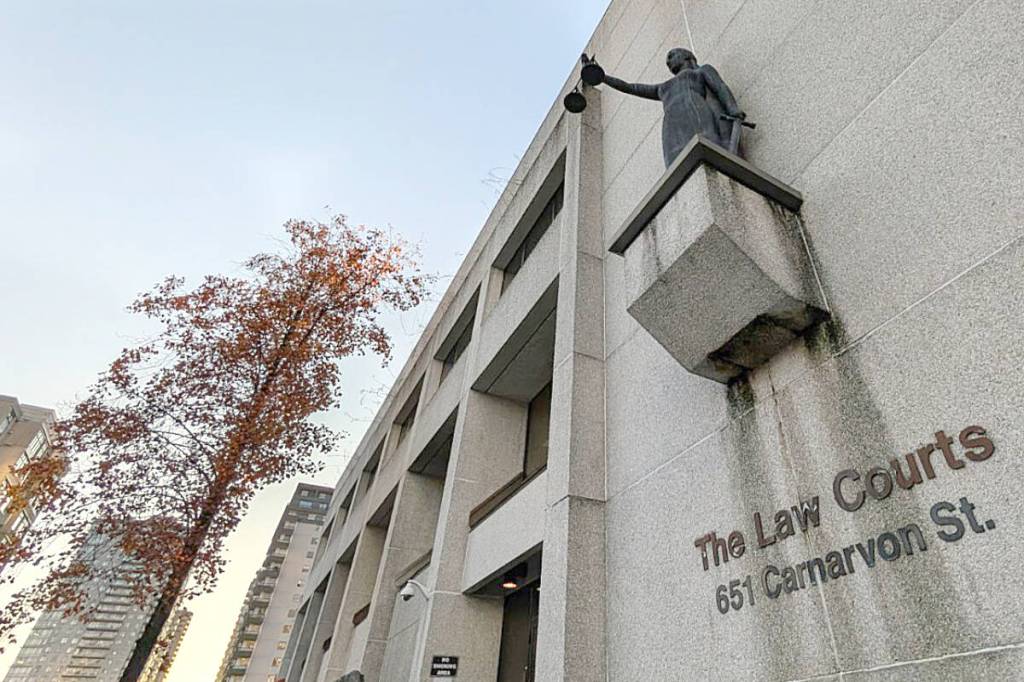 Leonard Krekic&rsquo;s trial, held at BC Supreme Court in New Westminster, concluded on Feb. 13, 2026. A decision is anticipated in April. (Neil Corbett/Black Press Media file photo)