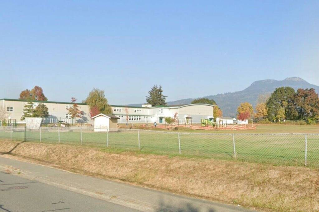 Mt. Prevost School (now known as École Mount Prevost) in Duncan. (Google Street Maps)