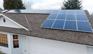Solar panels on a home&rsquo;s roof. (Black Press Media file photo)