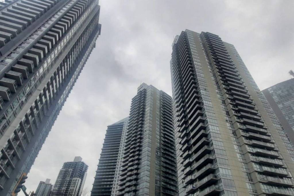The City of Surrey approved 10,508 new housing units during the first two years of its Housing Action Plan. A view downtown. (Tom Zytaruk/Surrey Now-Leader)