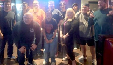 At the Wings restaurant in Langley on Jan. 29, Maple Ridge&rsquo;s Jeff LaBelle went up against a dozen fellow wing enthusiasts in an eating contest. He won, and advances to the provincial finals Feb. 26 in Port Moody. (Special to Black Press Media)