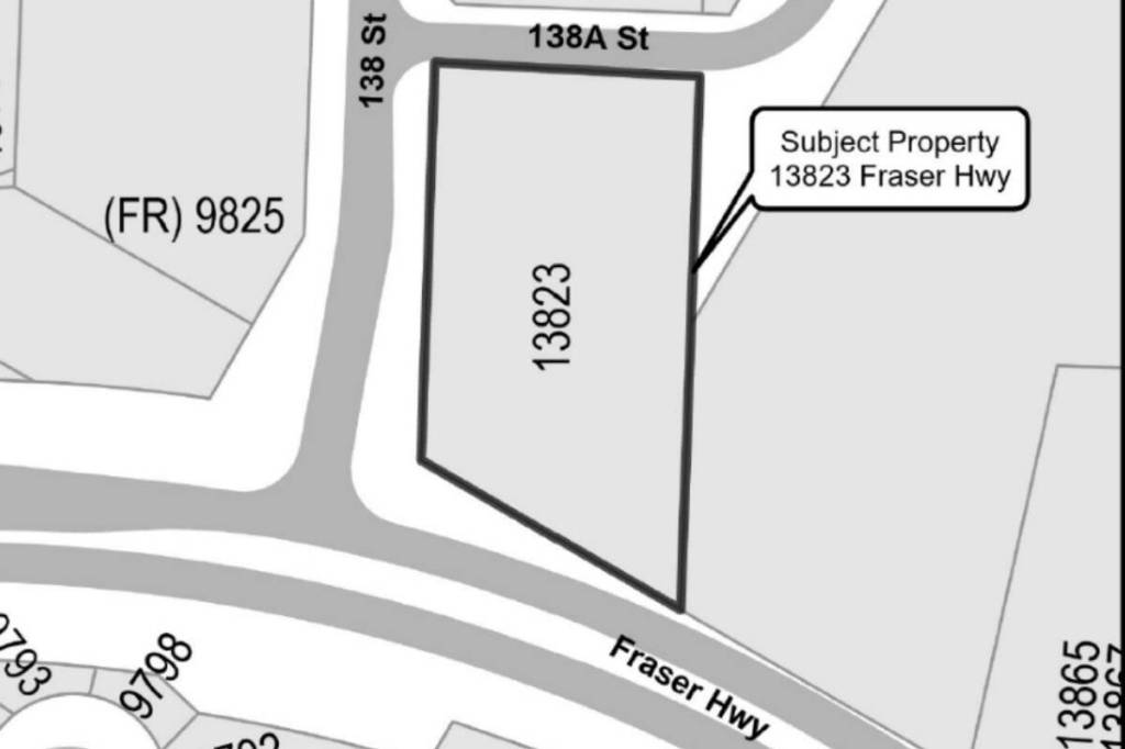 City land Surrey is selling to BC Hydro. (surrey.ca)