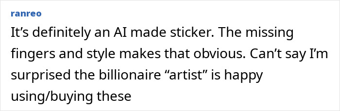 Criticism of Taylor Swift’s gift to Selena Gomez sparks backlash over AI-made sticker and missing fingers. Criticism of Taylor Swift’s gift to Selena Gomez sparks backlash over AI-made sticker and missing fingers.