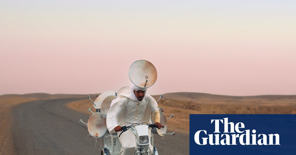 A bike with 21 satellite dishes struggles through a desert: Hiba Baddou’s best photograph | Photography