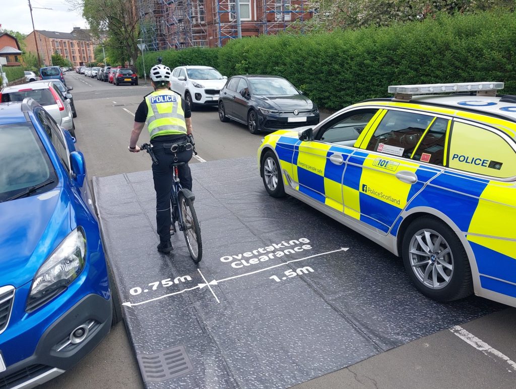 Close pass operation (Police Scotland Greater Glasgow)