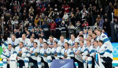 Erik Haula scores twice as Finland downs Slovakia to win Olympic bronze