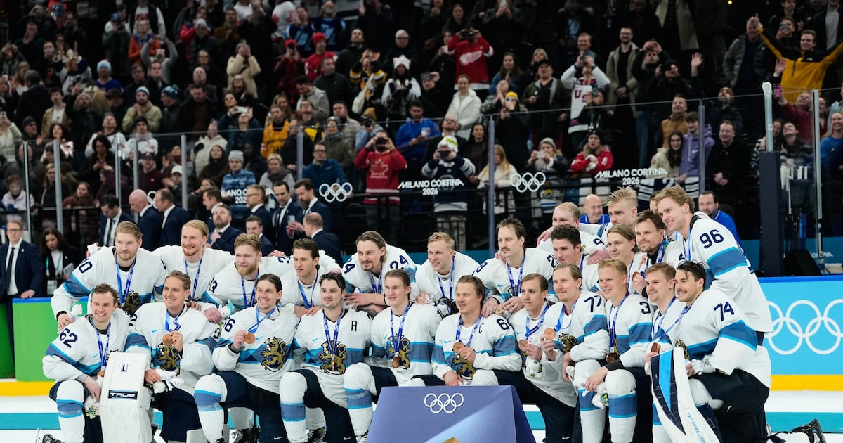 Erik Haula scores twice as Finland downs Slovakia to win Olympic bronze